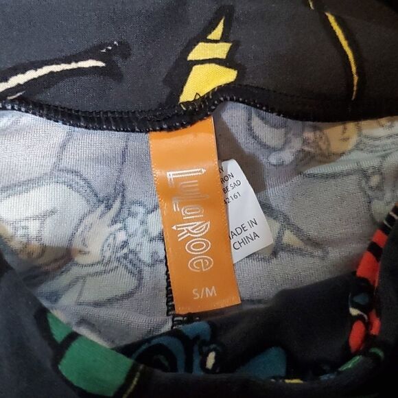 LULAROE Kids Christmas/Holiday Leggings - S/M - Picture 3 of 6